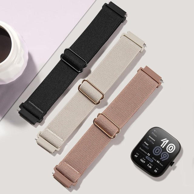 PEO Uhrenarmband Nylon, Schwarz, Unisex - Bild 1
