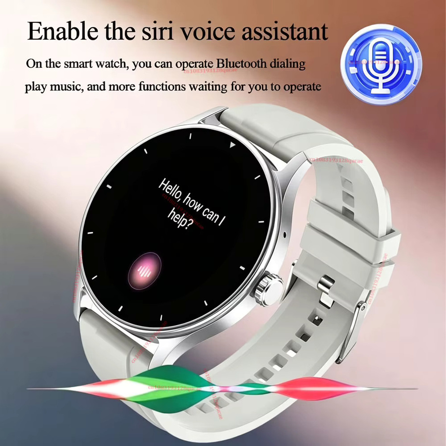 Ola Esporte Smartwatch Hw12 Plus in Silber mit 1.52 Zoll HD Display, Bluetooth-Anrufen und Gesundheits-Tracker für Herren und Damen - Bild 4