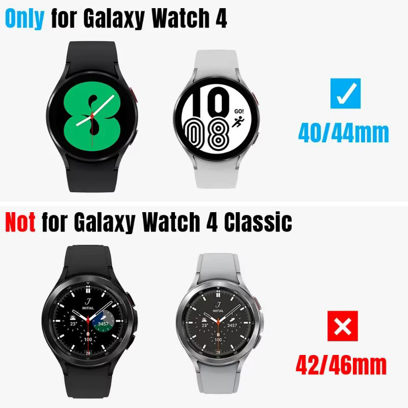 Samsung Uhrengehäuse Schutzhülle, Kunststoff, Schwarz, Unisex - Bild 1