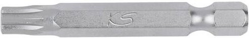 KS Tools Vielzahn-Bit XZN M4, Antrieb 1/4 Zoll (6,3 mm), Farbe: Silber, Länge: 50 mm - Bild 1