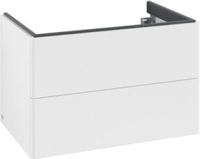 V&B Waschtischunterschrank Antao mit integrierter Auszugbeleuchtung, weiß, B/T/H: 79 x 50 x 50 cm - Bild 1