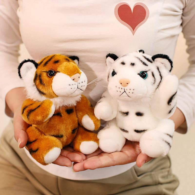 Süßer Mu Cheng Weißer Tiger Plüschtier Stofftier 13cm - Bild 4