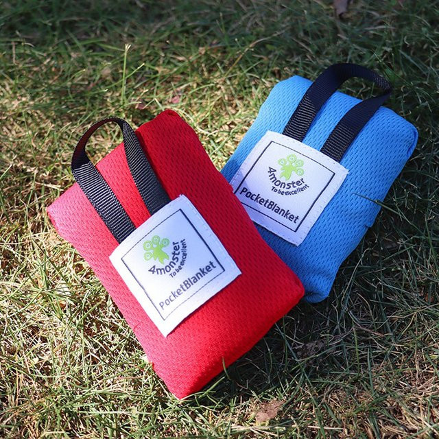 Wasserdichte und sanddichte Picknickmatte von YTYIN in Blau, faltbar und tragbar für Reisen, Wandern und Sport - Bild 1