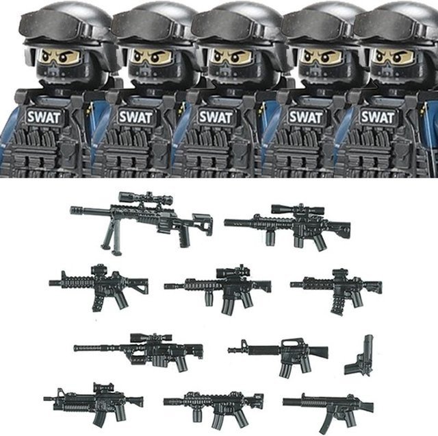 Yiran toy Militärfiguren Riot Police Soldat, Bausteine, Polizei - Bild 1