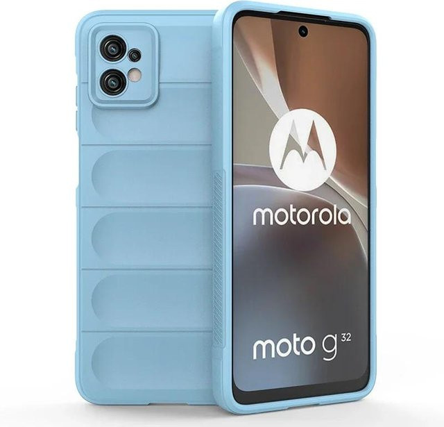 Stoßfeste Armor Silikon Hülle für Motorola Moto G85 G84 5G Edge 50 Pro Fusion 40 Neo in Blau - Bild 1