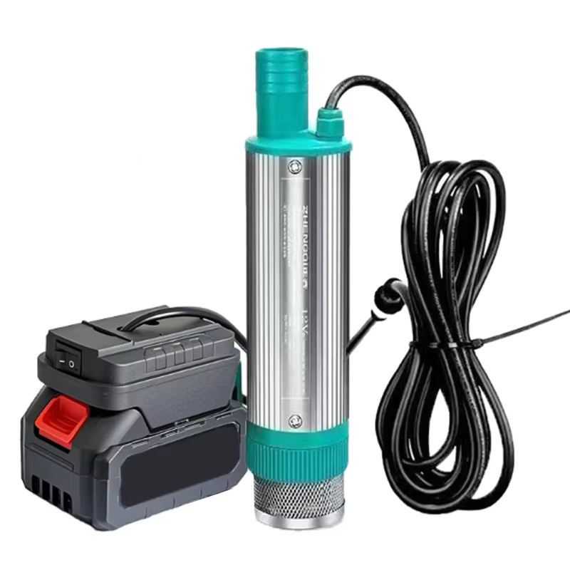 Tragbare elektrische Öltransferpumpe mit Lithium-Akku für Diesel und Wasser, wiederaufladbare Dual-Use-Pumpe mit hohem Durchfluss und Saugleistung - Bild 7