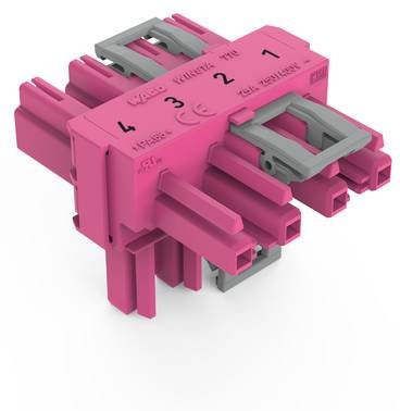 WAGO 770-1733 Steckverbinder Pink 50 Stück - Bild 1