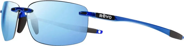 Revo Descend N Sonnenbrille, randlos, rectangular, Metall, blue, Unisex - Bild 1