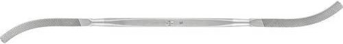 PFERD Präzisions-Riffelfeile Typ 732 P, Schweizer Hieb 0 grob, Farbe Silber, Länge: 180 mm, 12er Set - Bild 1
