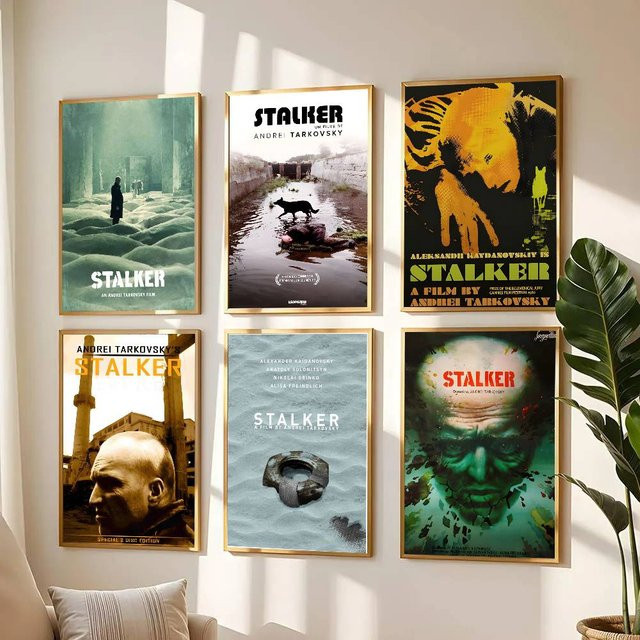 Bilibili Klassischer Film-Poster-Aufkleber, wasserfester Wandkunst-Aufkleber in Mehrfarben, B/H: 15,0 x 15,0 cm - Bild 1