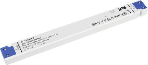 Self Electronics SLT75-12VFG LED-Treiber Konstantspannung 75W 12.0V DC in Weiß - Bild 1