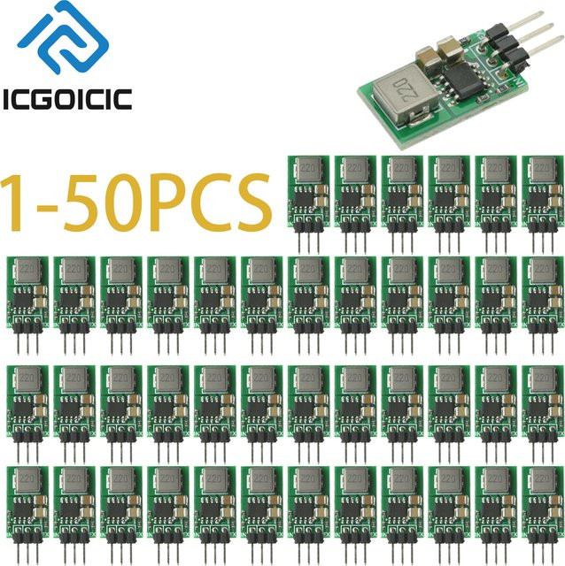 DC-DC Synchron Gleichrichter Buck Converter Step-down Modul LM7805 Spannung Regler 5,5 V-32 V, Grün - Bild 1