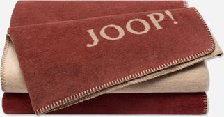 JOOP! MELANGE-DOUBLEFACE Wohndecke in Braun-Beige, B/T: 150 x 200 cm - Bild 1