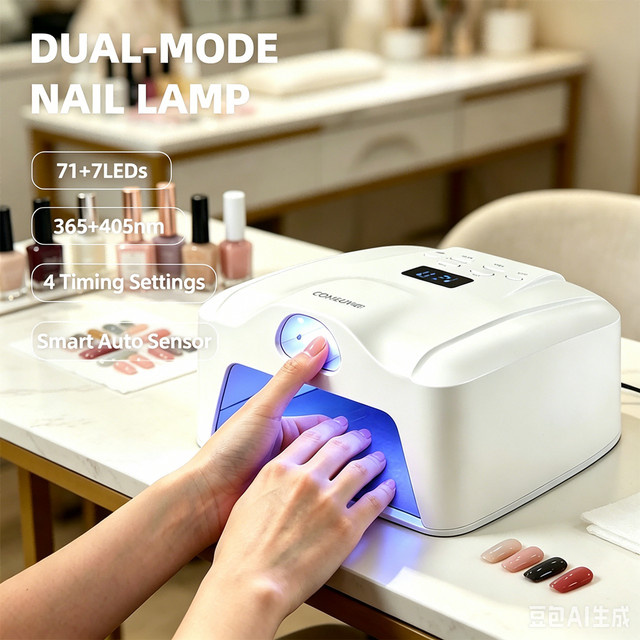 Comeuv Nagellampe, LED, mit Sensor - Bild 1