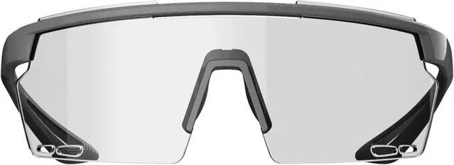 Magicshine RL004B Sonnenbrille, Unisex, Vollrand, Wrap, Plastic, Silver, Black - Bild 1