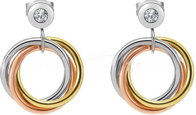 Wucifang Jewelry Ohrringe, Edelstahl, Bunt, Unisex - Bild 1
