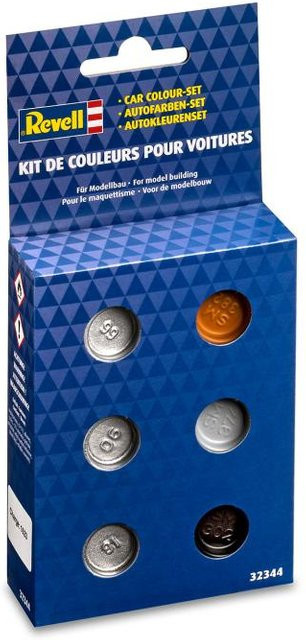 Revell Automobile Colour Set, Email Color Enamel, 6-teiliges Set, Fahrzeuge Zivil - Bild 3