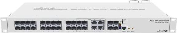 MikroTik Cloud Router Switch CRS328-4C-20S-4S+RM in Weiß - Bild 1