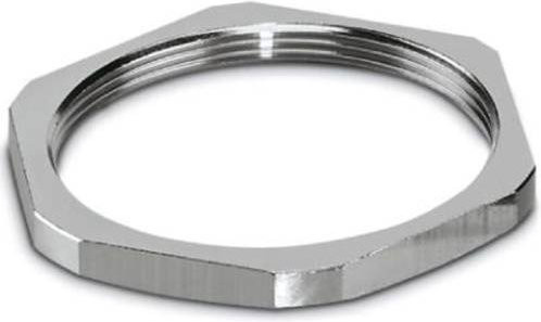Phoenix Contact A-INL-M63-N-S Gegenmutter M63 x 1.5 aus Messing in Silber (vernickelt) - Bild 1