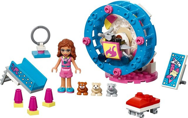 LEGO Friends Olivias Hamster-Spielplatz - Bild 1