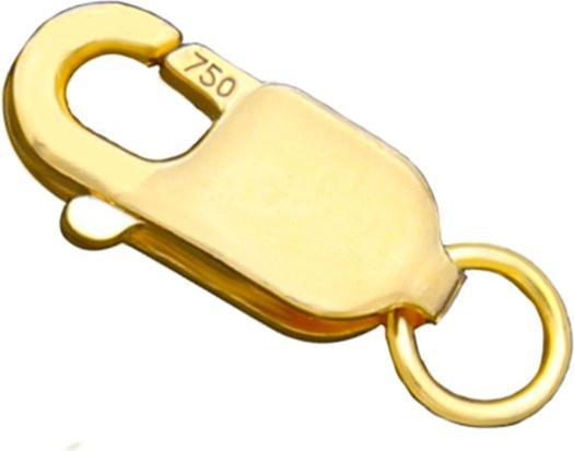 Sinya Karabinerverschluss 18k Gold, Unisex - Bild 1