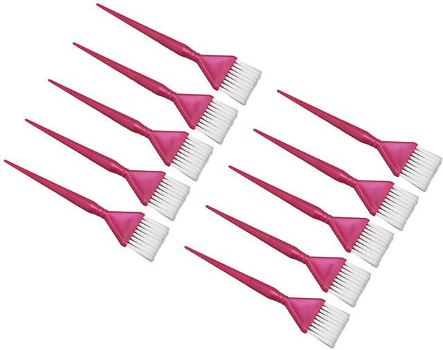Koogeelife Haarfarbenpinsel-Set, 10 Stück, weiß - Bild 1