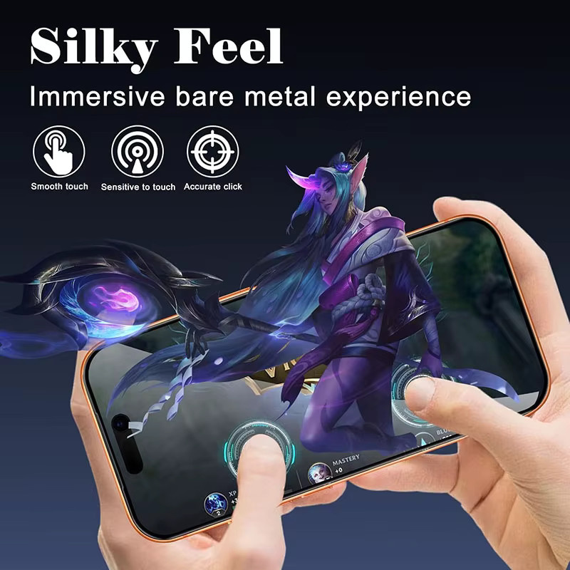 3D Anti Spy Privatsphäre Displayschutzfolie aus gehärtetem Glas für Apple iPhone 17 Pro Max, iPhone 17 Pro und iPhone 17 Air, Full Cover, Transparent/Schwarz - Bild 4