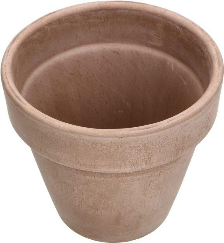 Set aus 4 KOTARBAU® Keramik-Blumentöpfen in Terrakotta Braun, rund mit Rand, Durchmesser: 11 cm - Bild 4
