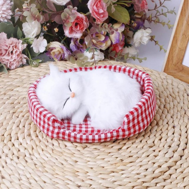 Yiran Health & Beauty Plüschtier Meerschweinchen Katze Hamsterpuppe, ab 14 Jahren - Bild 1