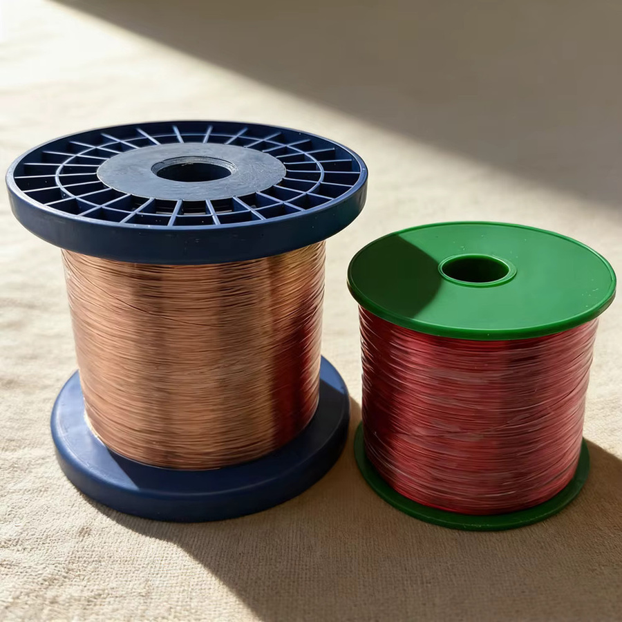HBXINTAO emaillierter Kupferdraht für magnetische Spulenwicklungen, Farbe Kupfer, 1000 g Rolle, Durchmesser: 0,04 mm bis 1,5 mm, Temperaturbeständigkeit 155 °C - Bild 3