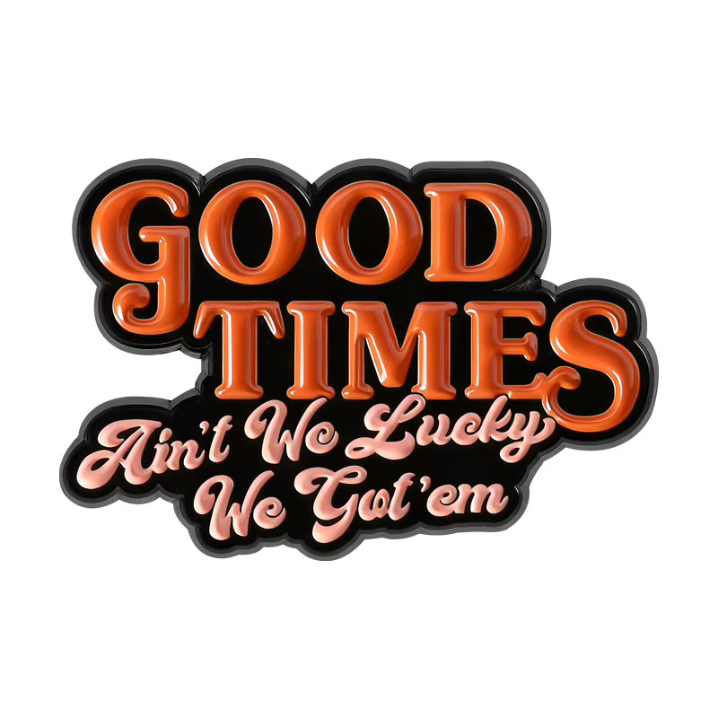 Good Times Emaille-Anstecknadeln, Bunt, Unisex - Bild 5
