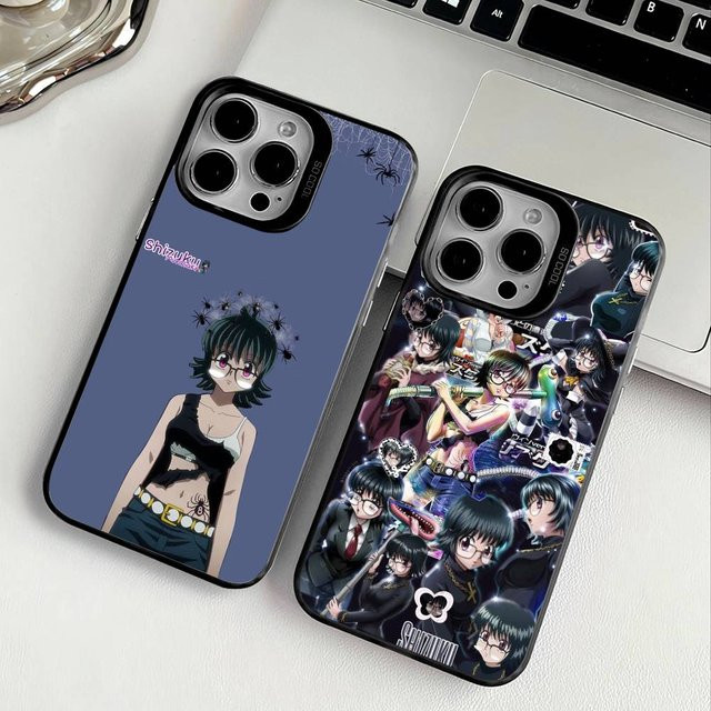 H-Hunter-x-hunt Shizuku Anime Handyhülle für iPhone 11-16, transparent mit Farbwechsel-Effekt, schmale Anti-Fall-TPU-Hülle - Bild 1