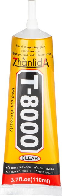 Zhanlida T-8000 Flüssigkleber, Transparent, 110 ml - Bild 1