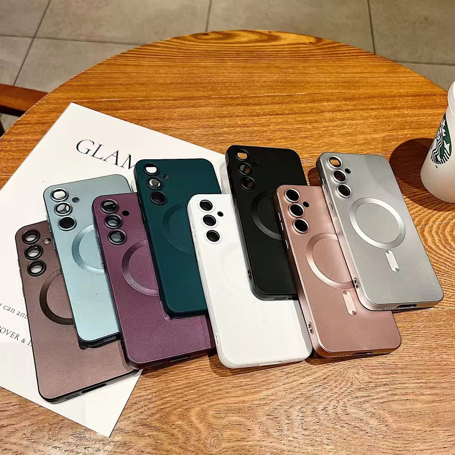 Matte Handyhülle für Samsung Galaxy S26 Ultra Plus mit MagSafe für magnetisches kabelloses Laden - Bild 2