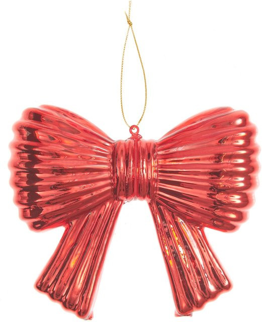 Rico Design Glashänger Schleife in Rot für Weihnachten - Bild 1