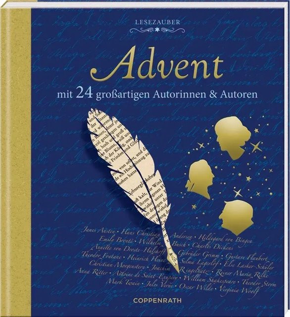 Austen, Dickens, Ringelnatz, Adventskalenderbuch zum Aufschneiden - Bild 1
