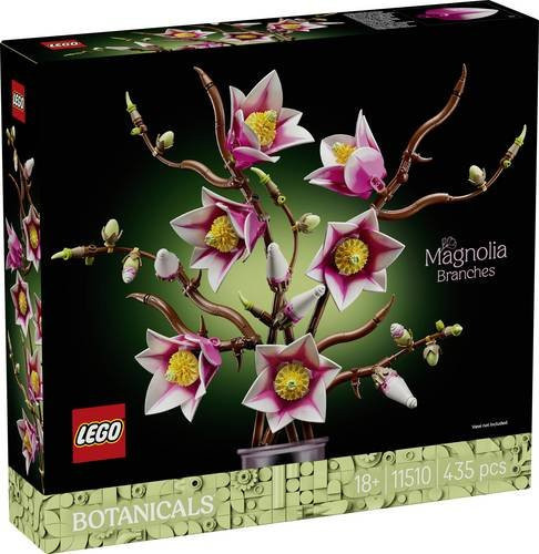 LEGO Icons Botanicals Magnolienzweige 11510 Mehrfarbig - Bild 2