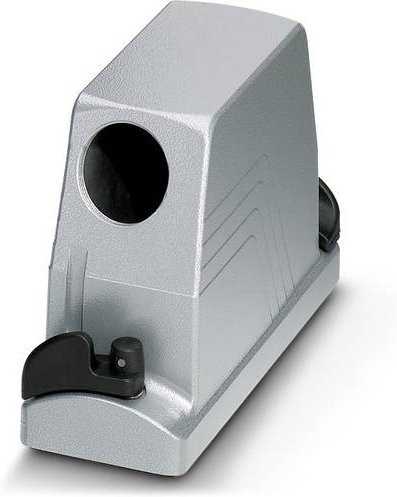 Phoenix Contact 1604560 HC-B 24-TMB-100/O1STM32S-STA Tüllengehäuse, Farbe: Silber, 10 Stück - Bild 1