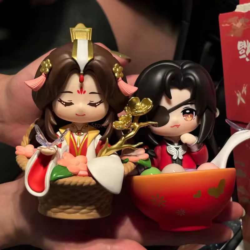Hot Heaven Officials Blessing Blind Box The People Festival Group Portrait Series Xielian Actionfigur Multicolor - Bild 6