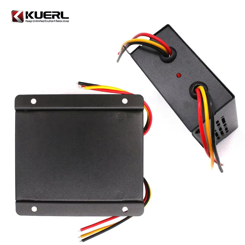 DC-DC Spannungswandler 24V zu 12V Step Down Modul Netzteil Adapter in Schwarz - Bild 2