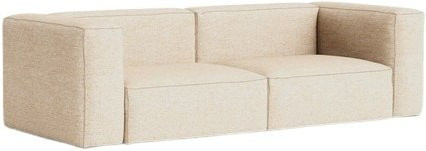HAY Mags Soft 2,5-Sitzer Sofa Kombination in Beige mit Armlehnen und Federkernfüllung - Bild 1