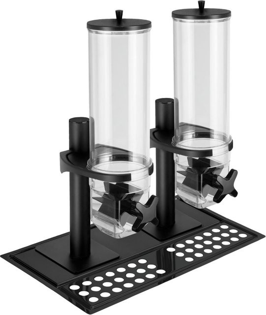 VEGA Müslispender Hamshire doppelt, GN 1/1, 2x 4l, schwarz, B/T/H: 53 x 32,5 x 56,2 cm - Bild 1