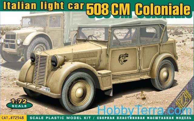ACE Coloniale Italien light car, Fahrzeug, 1:72 - Bild 1