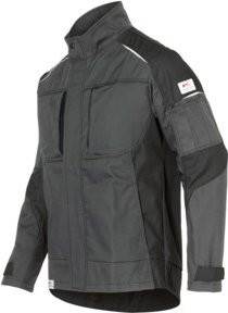 Kübler ACTIVIQ cotton+ Jacke anthrazit/schwarz Größe M - Bild 1