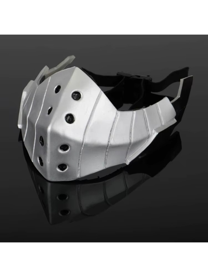 Beast Kingdom My Hero Academia Izuku Midoriya Maske, Kunststoff, Grau - Bild 4