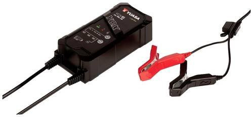 Yuasa Bleiakku-Ladegerät YCX6 12V mit max. 6A Ladestrom in Schwarz - Bild 1