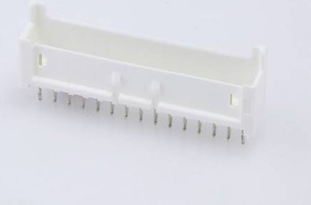 Molex Mini-Lock Einbau-Stiftleiste in Weiß mit 15 Polen und 2,50 mm Rastermaß - Bild 1
