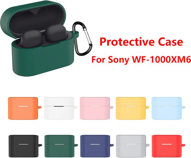 Schutzhülle für Sony WF-1000XM6 Kabellose Bluetooth-Kopfhörer aus weichem Silikon in Blau - Bild 1