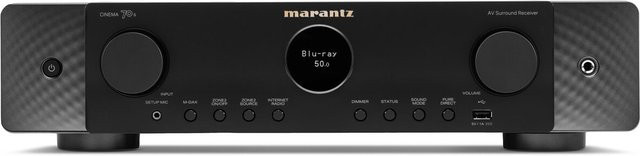 Marantz Cinema 70s AV-Receiver in Schwarz mit 8K und HDMI Unterstützung - Bild 1