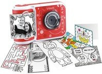 VTech KidiZoom Print Cam Digitalkamera rot/weiß - Bild 1